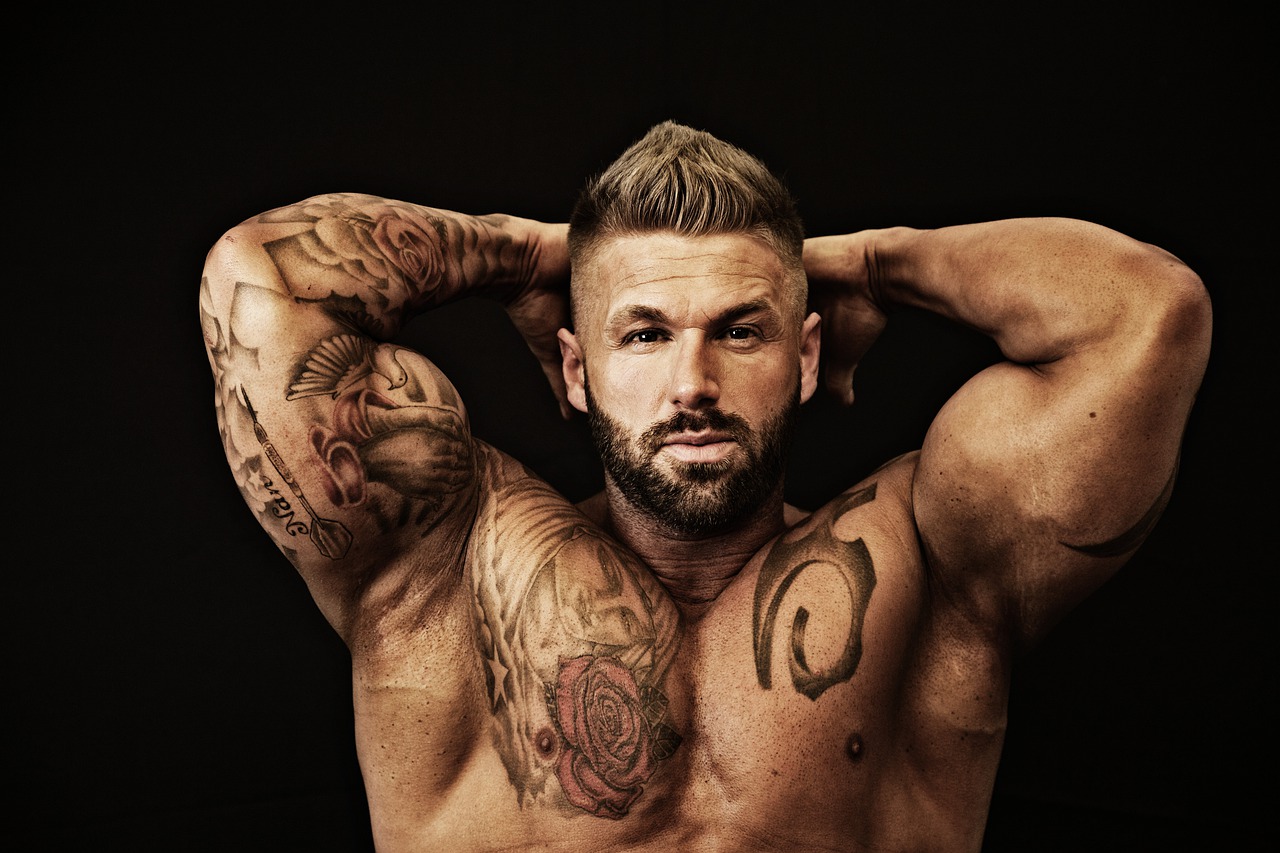 muscular man